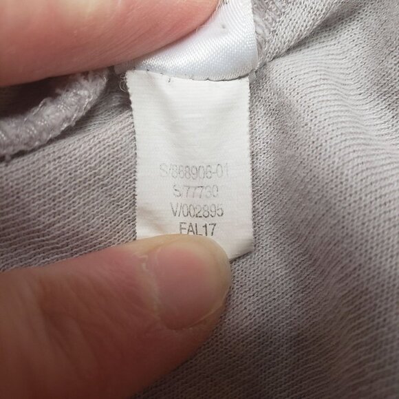 Athleta Eco Wash Turtleneck Sweatshirt Dress Womens XS Pullover Tunic - Picture 10 of 10